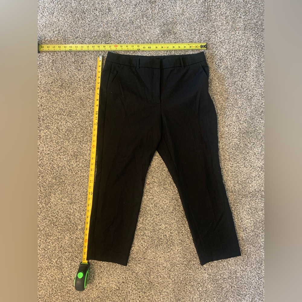 Black Cropped Pants